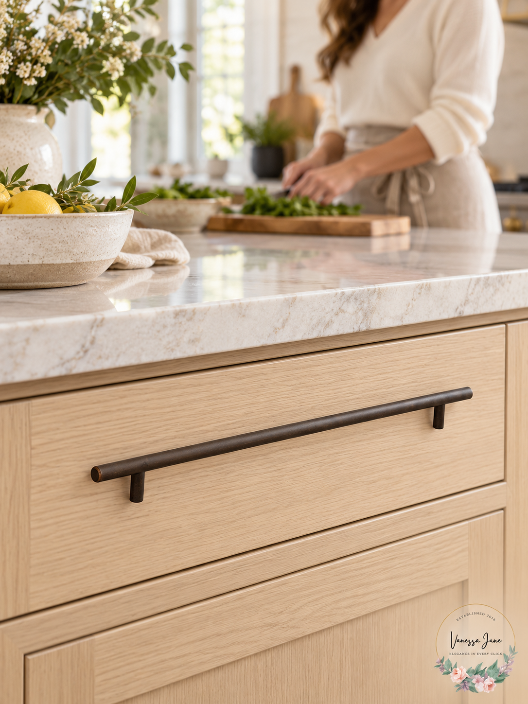 Amerock BP19014ORB Bar Pulls 12-5/8 in (320 mm) Center-to-Center – life photo, Vanessa Jane