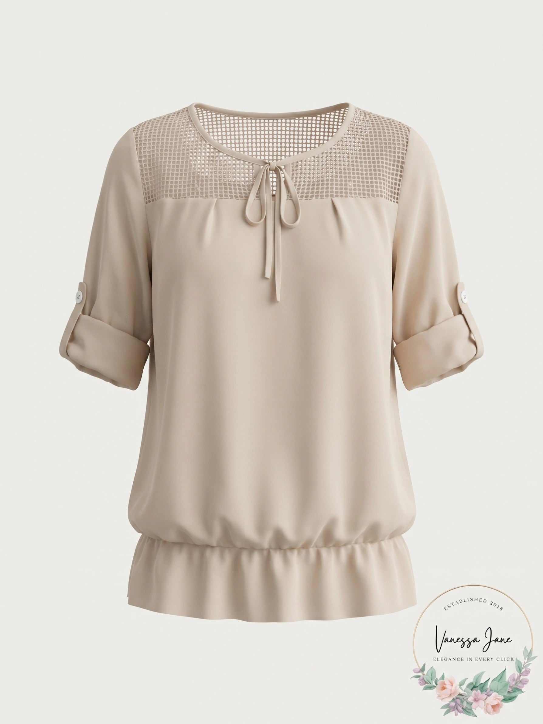 Alfani Women's Convertible Sleeve Blouse, Size Medium