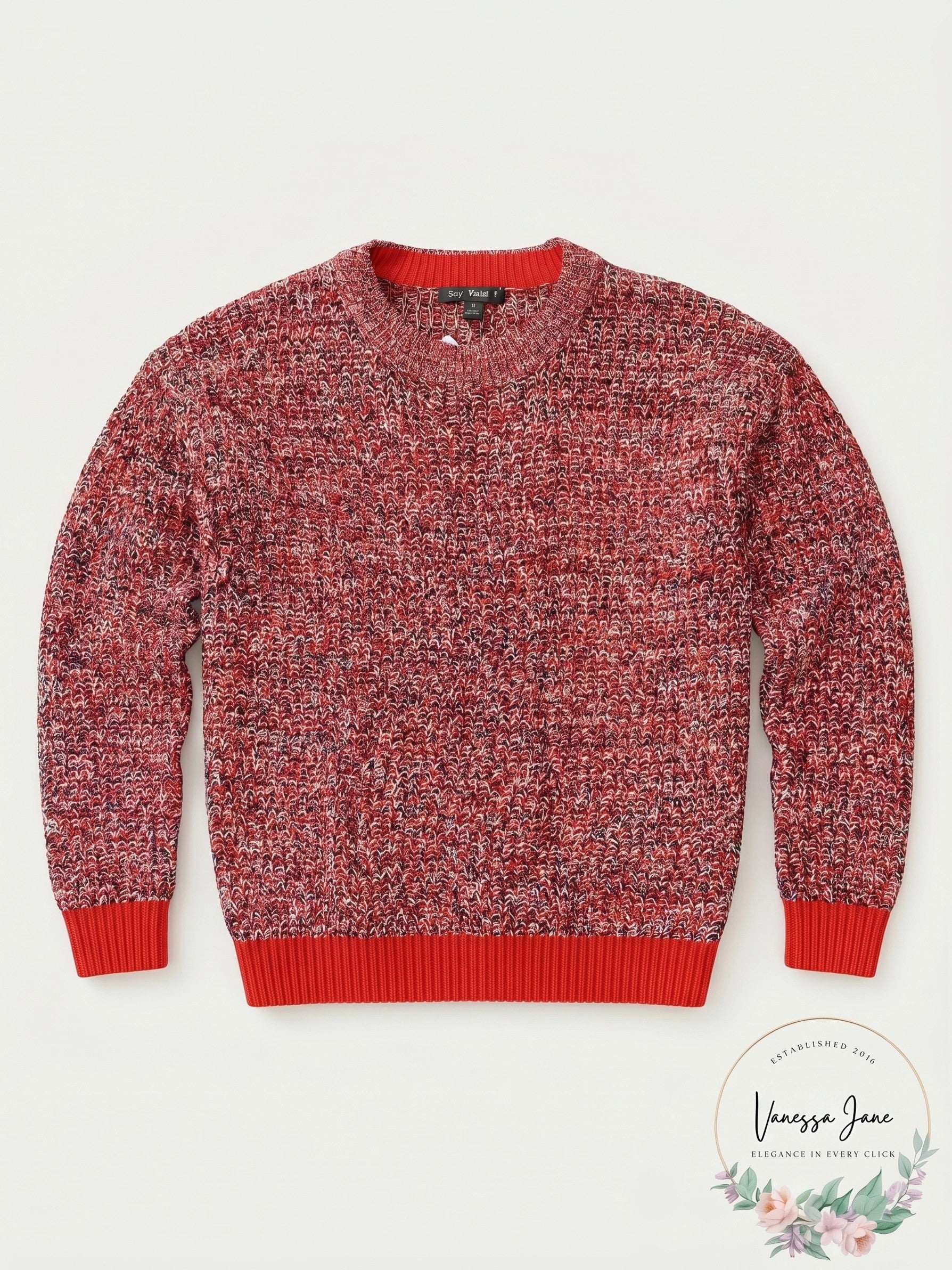 Say What Womens Sweater Long Sleeve, Size Large