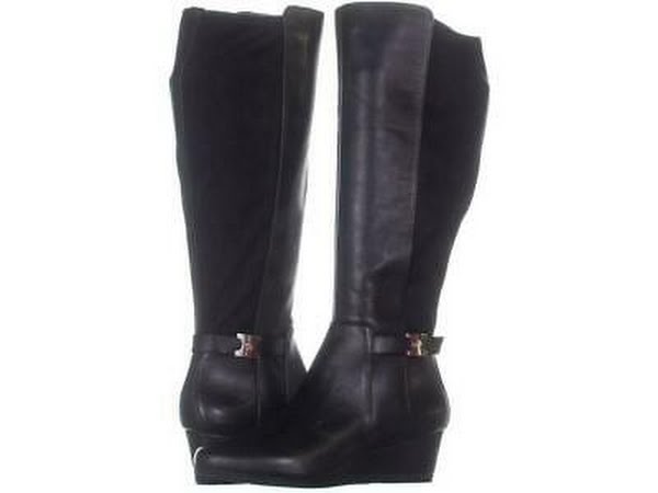 Giani Bernini Womens Catrinaa Leather Round Toe Knee High Fashion Boots, Sz 7.5