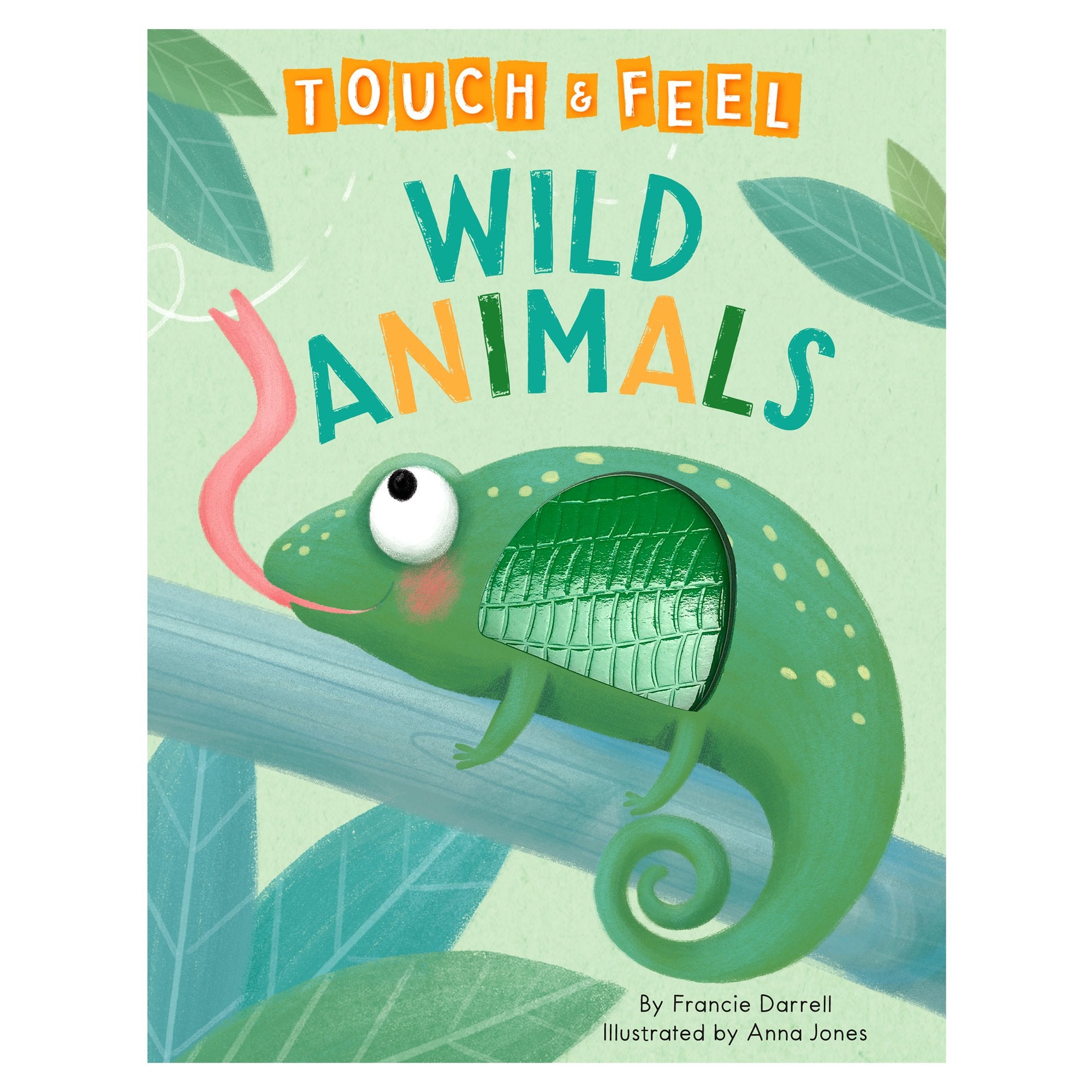 Wild Animals: a Touch and Feel Book - Childrens Board Book - Educational