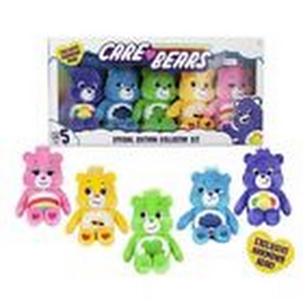 Care Bears - 9  Bean Plush - Special Collector Set - Exclusive Harmony Bear Incl