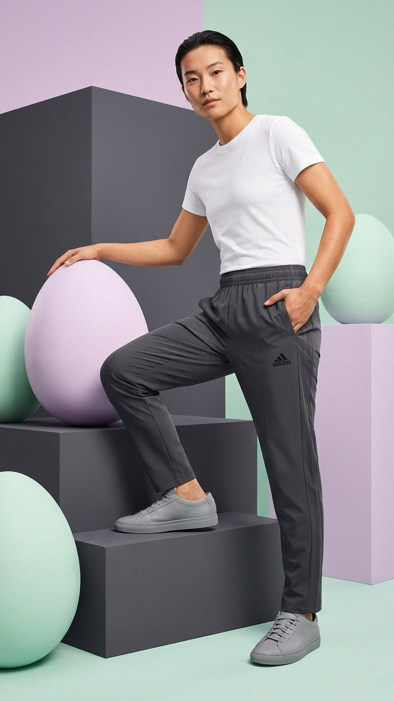 Adidas Boys Tiro Woven 7/8 Pants, Small, Gray