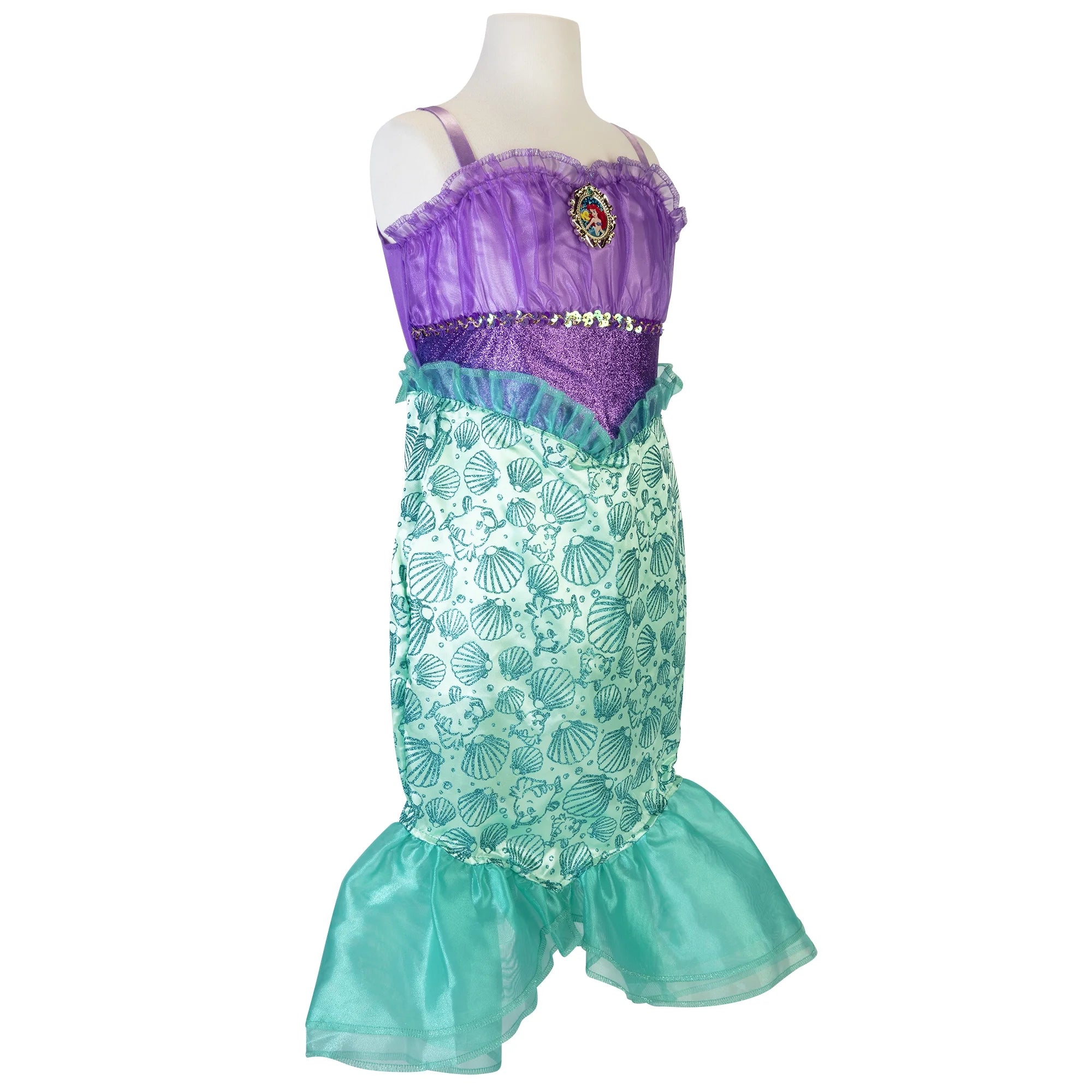 Disney Princess Ariels Dress Purple 4-6X