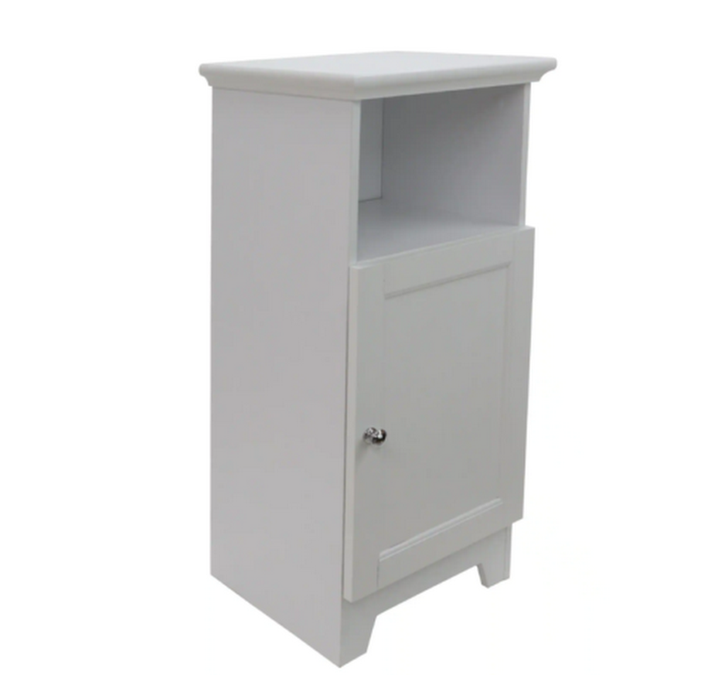 Redmon Contemporary CountryFree Standing Single Door Cabinet, 13x11x27