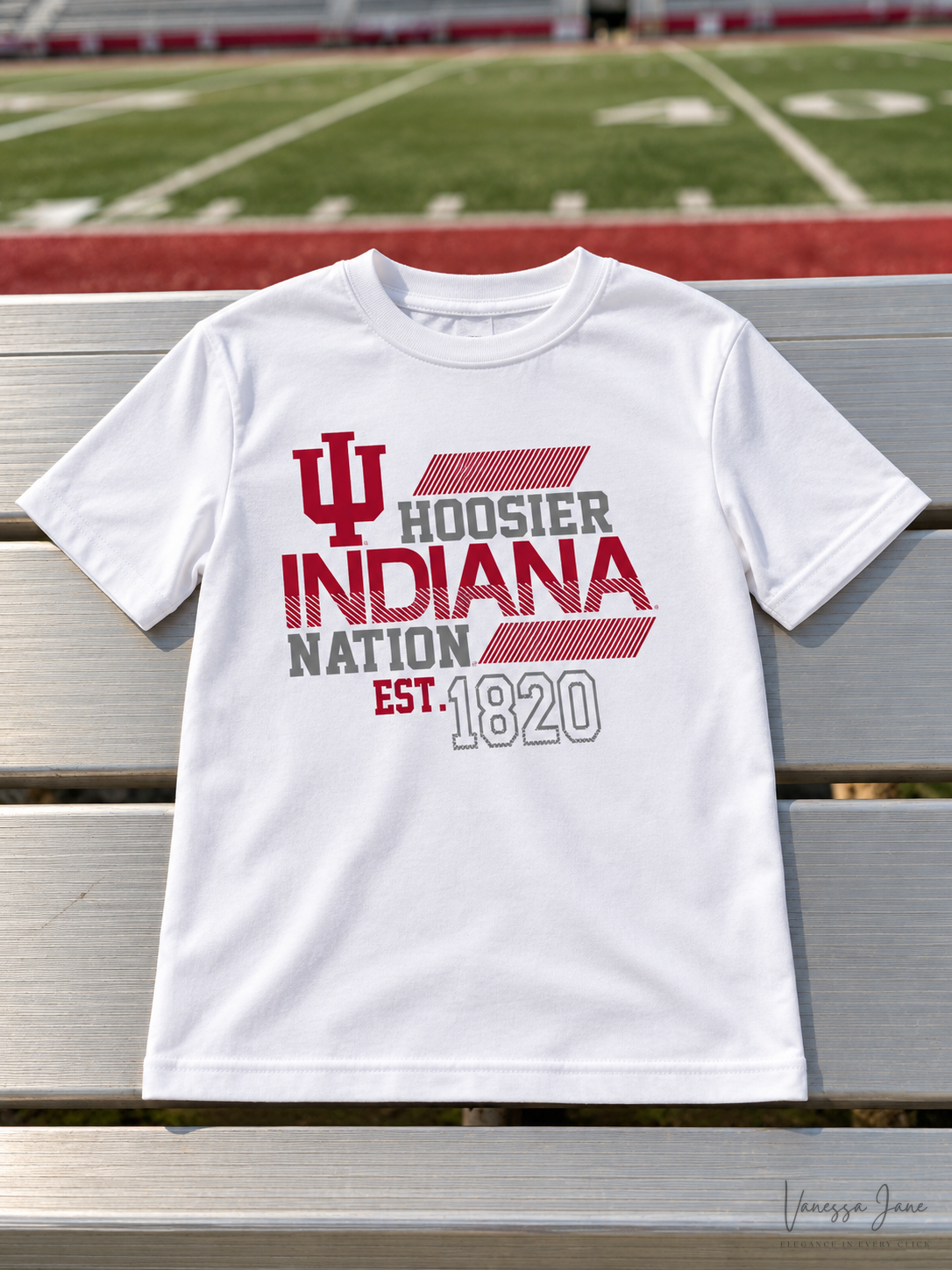 NCAA Indiana Hoosiers Youth Boys Offsides Short sleeve Shirt, Size Large — lifestyle candidate