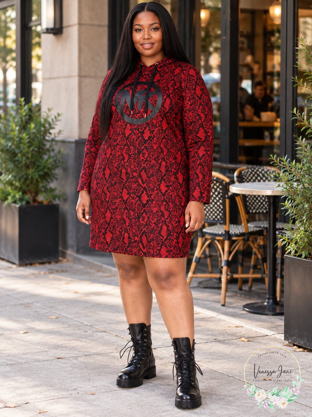 Michael Michael Kors Plus Size Printed Hoodie Dress — lifestyle candidate