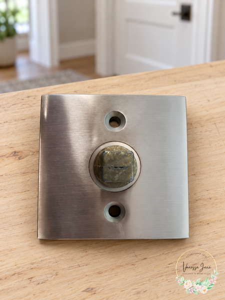 Emtek Dummy Square Rosette Replacement Plate — lifestyle candidate