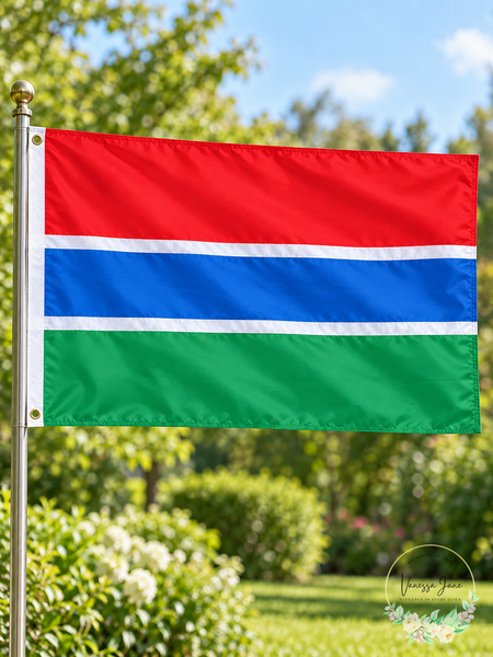 ALLIED Flag Outdoor Nylon Gambia United Nation Flag, 4 by 6-Feet — lifestyle candidate