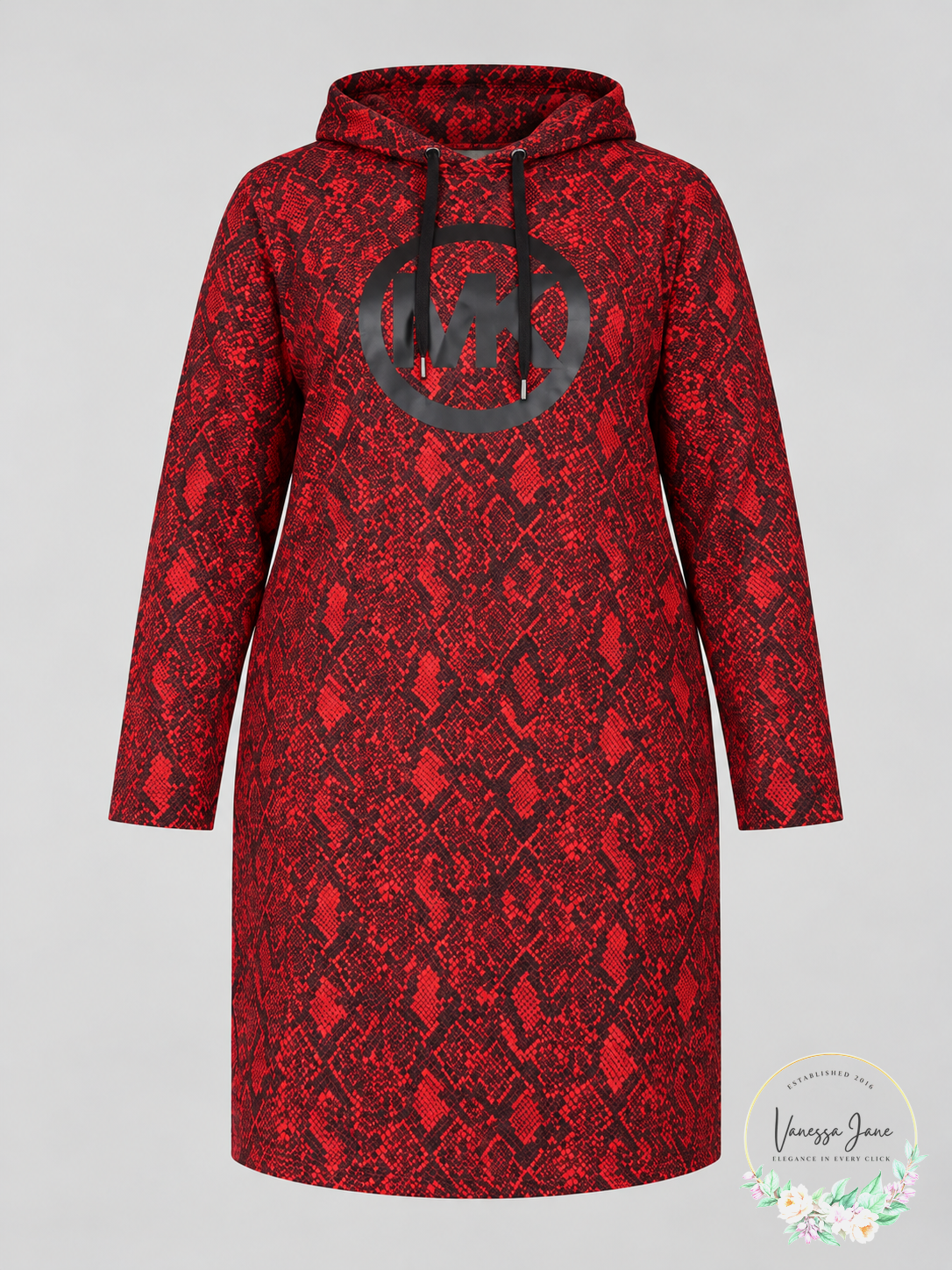 Michael Michael Kors Plus Size Printed Hoodie Dress — product only candidate