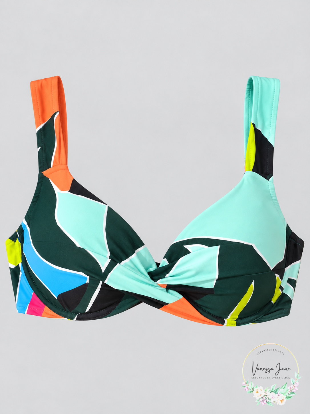 Anne Cole – Underwire Twist Front Bikini Swim Top — product only candidate