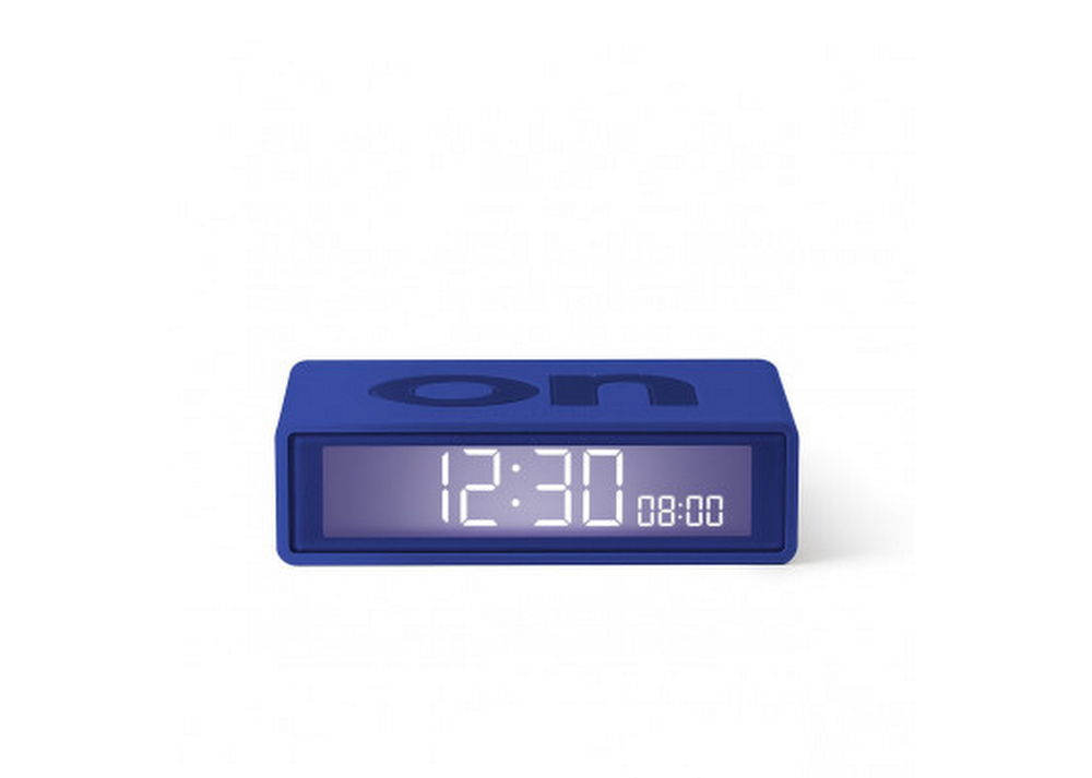 Lexon Flip Plus Travel Reversible LCD Alarm Clock Radio Controlled Touch