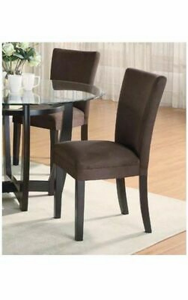 Coaster Bloomfield Collection Chocolate Parson Chair (Set of 2)