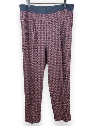 Ann Taylor LOFT women starburst lightweight oversize pants size 4