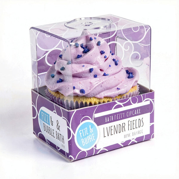Fizz & Bubble Bubble Bath Cupcake, Lavender