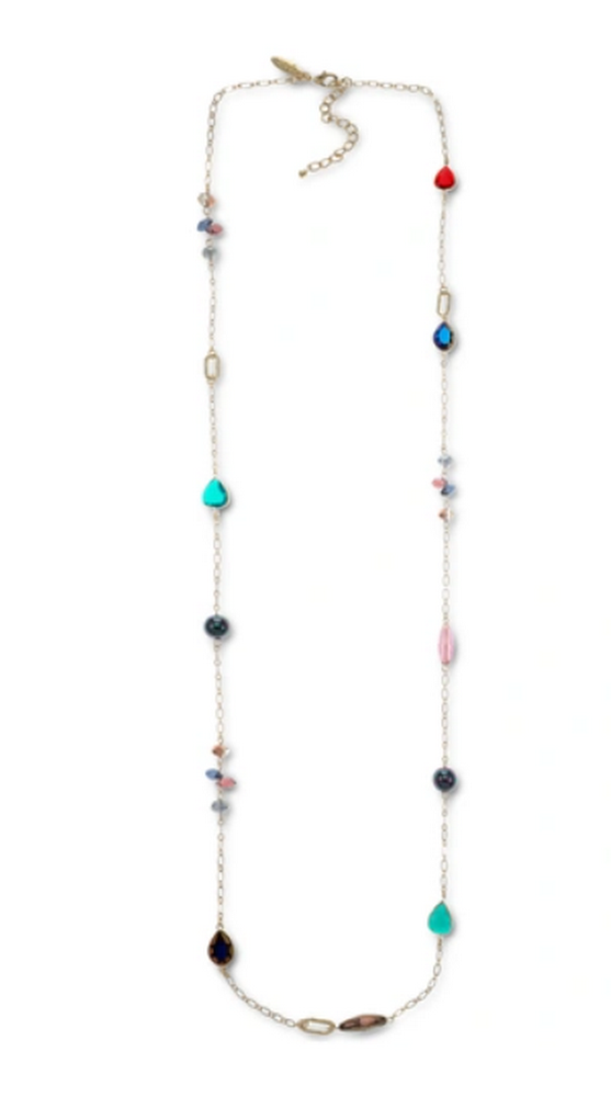 Style and Co Multi-Bead Strand Necklace, 42 + 3 Extender