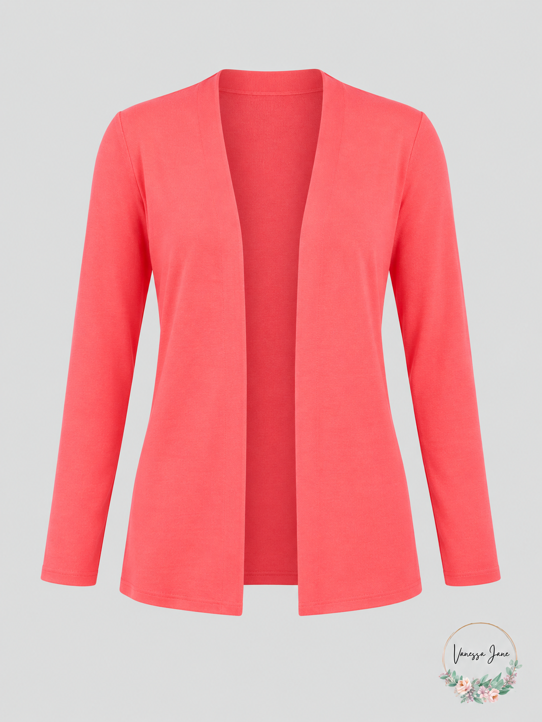 Alfani Royal Peony open-front cardigan