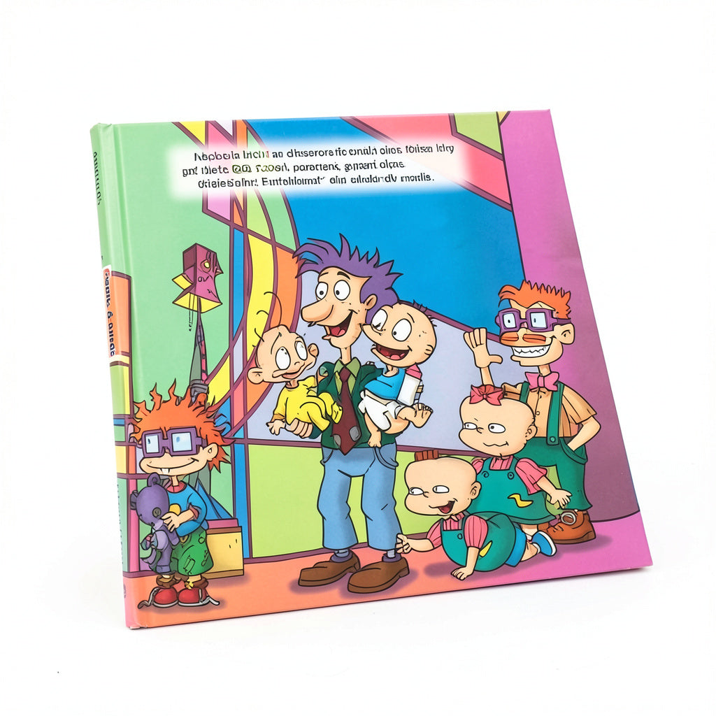 Nickelodeon Rugrats “Babies in Reptarland” Picture Book
