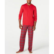 Matching Mens Mix It Brinkley Plaid Family Pajama Set, Size XXL