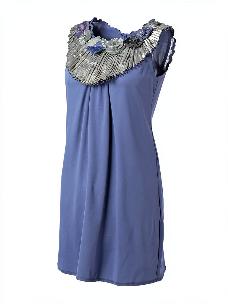 Taylor Factory Women's Floral Applique Shell dress, Size 4