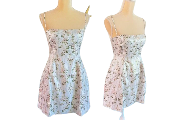 Danielle Bernstein Floral-Print Strappy Dress