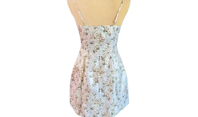 Danielle Bernstein Floral-Print Strappy Dress