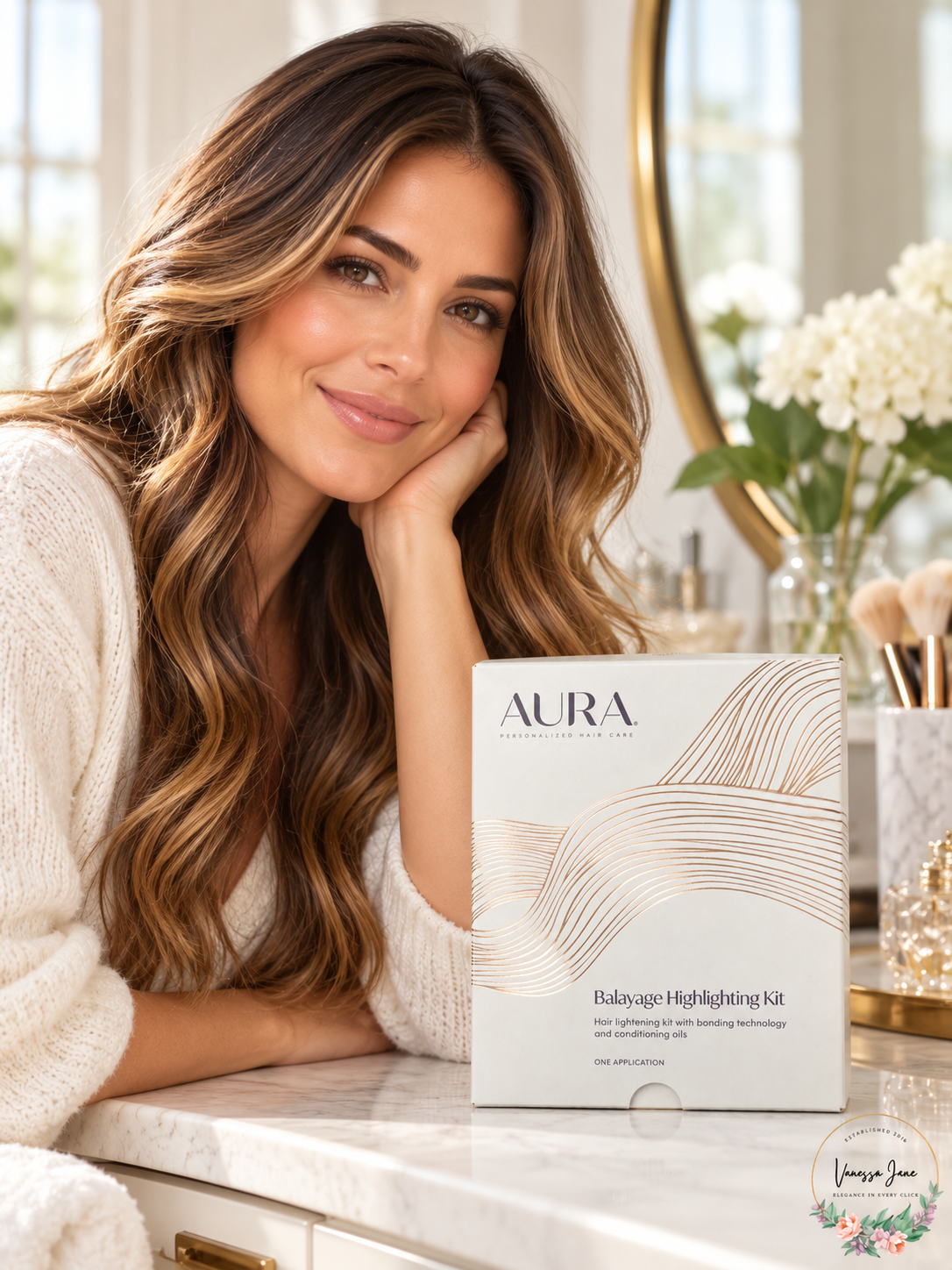Aura Personalized Hair Care Balayage Highlighting Kit