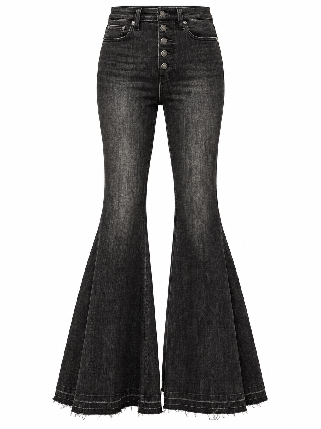 Free People Womens Irreplaceable High Waist Flare Jeans