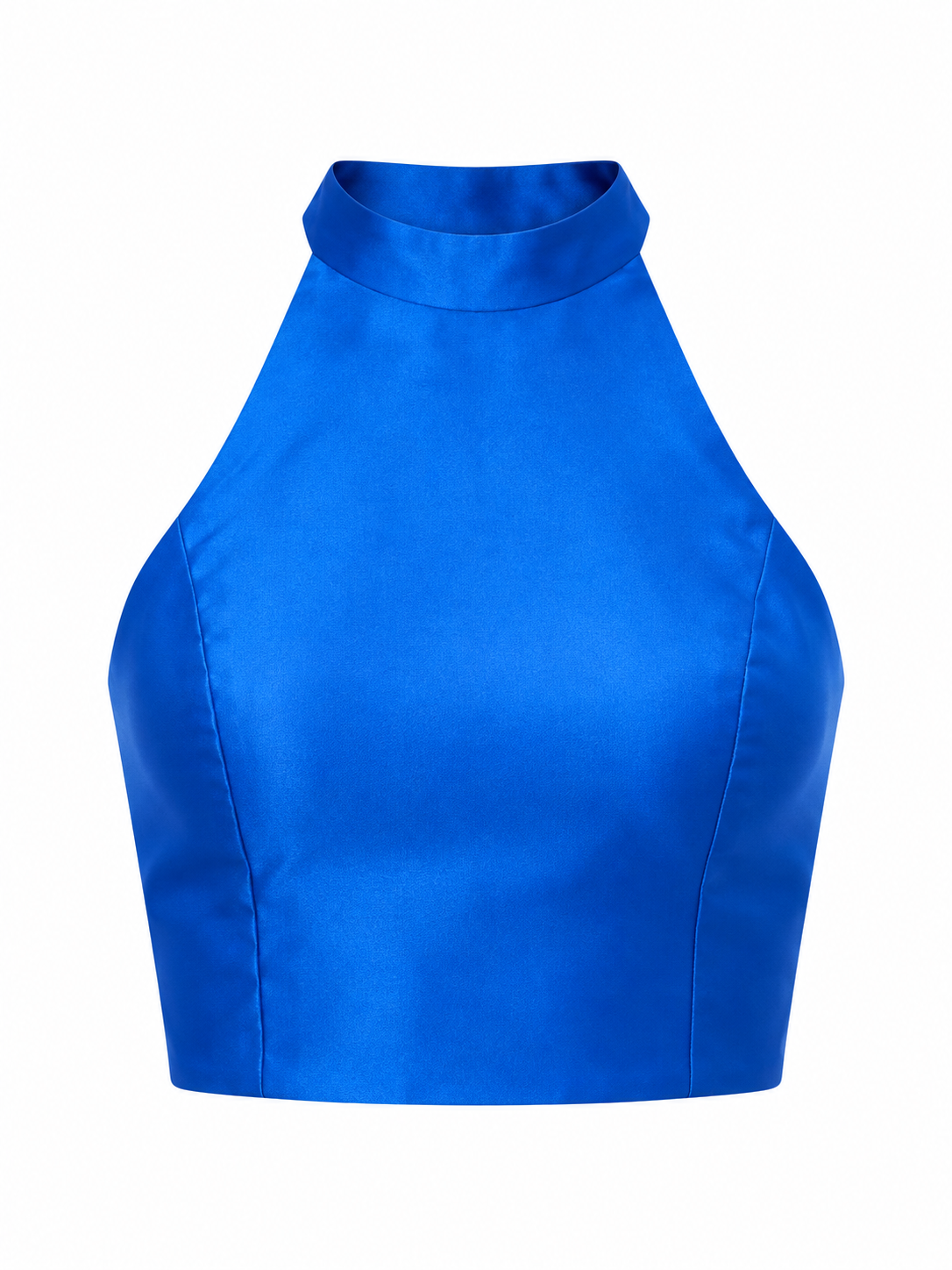 City Studios Juniors Satin Crop Top