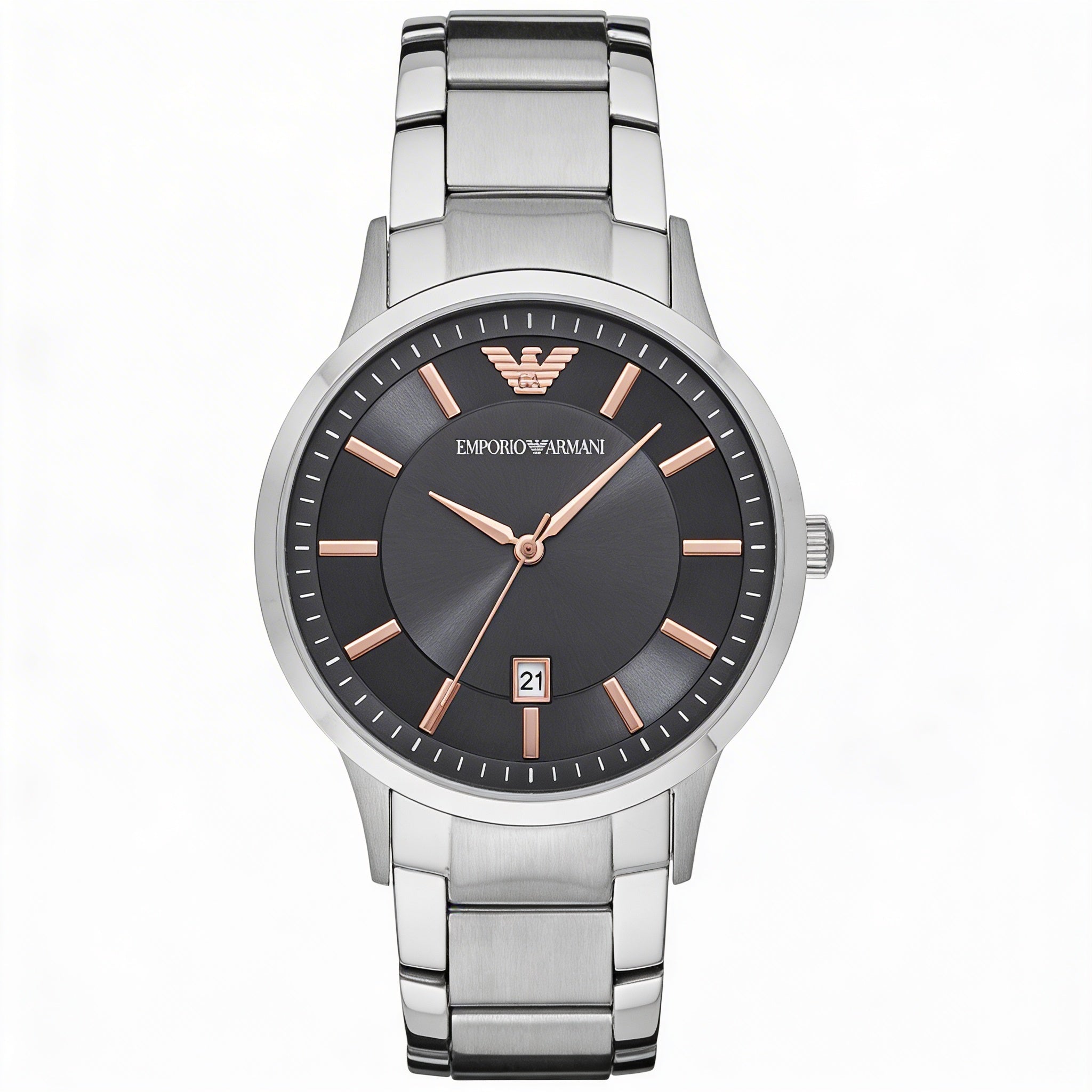 Emporio Armani Renato Quartz Black Dial Mens Watch AR11179
