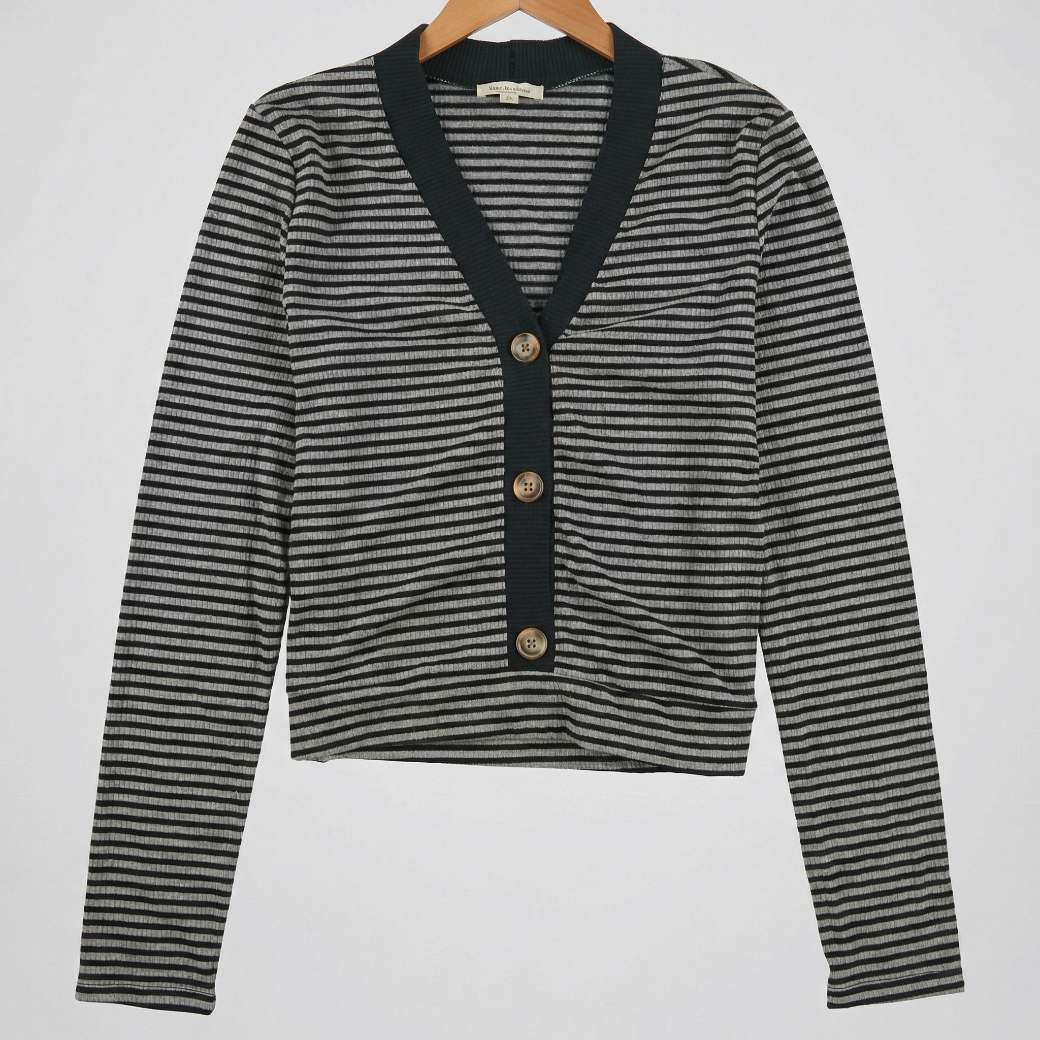 Ultra Flirt Juniors Striped Pullover Blouse, Size XL