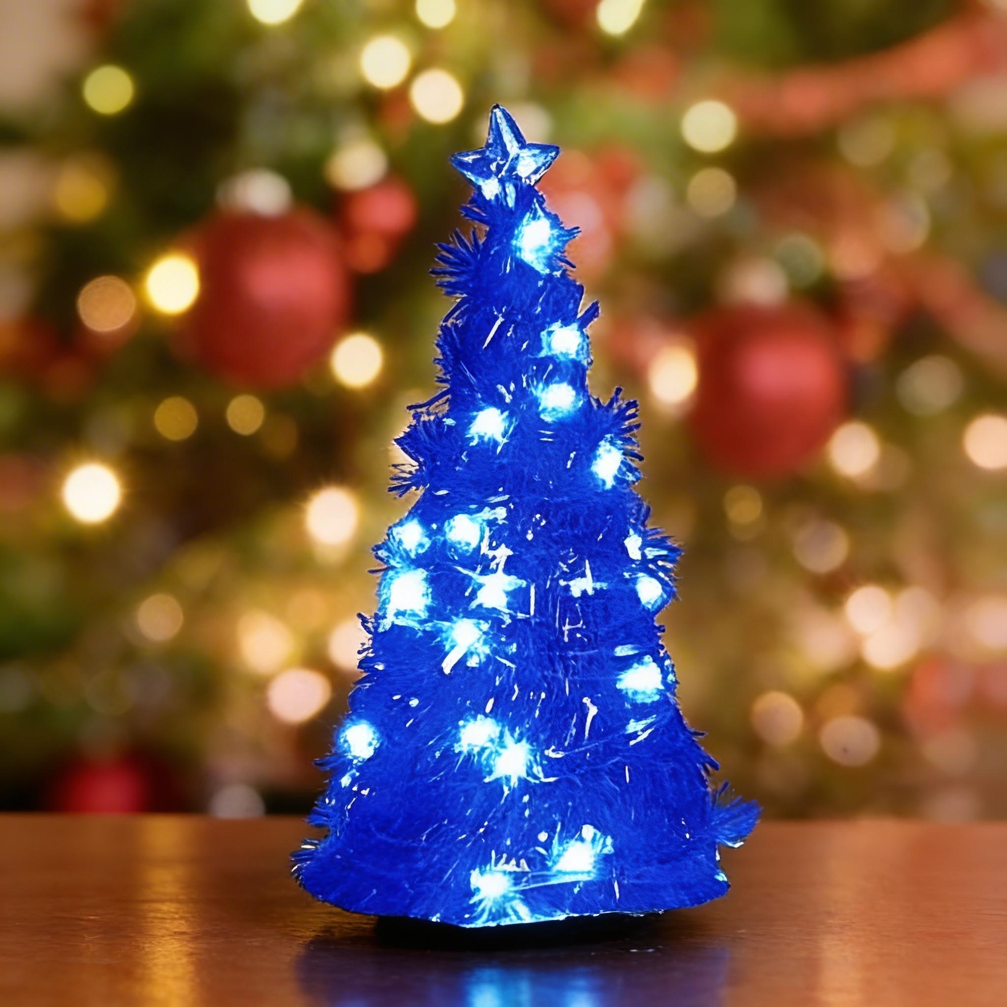 Tiny Lites Battery Operated Silver Wire Indoor Led Light String Blue 9.8-Ft