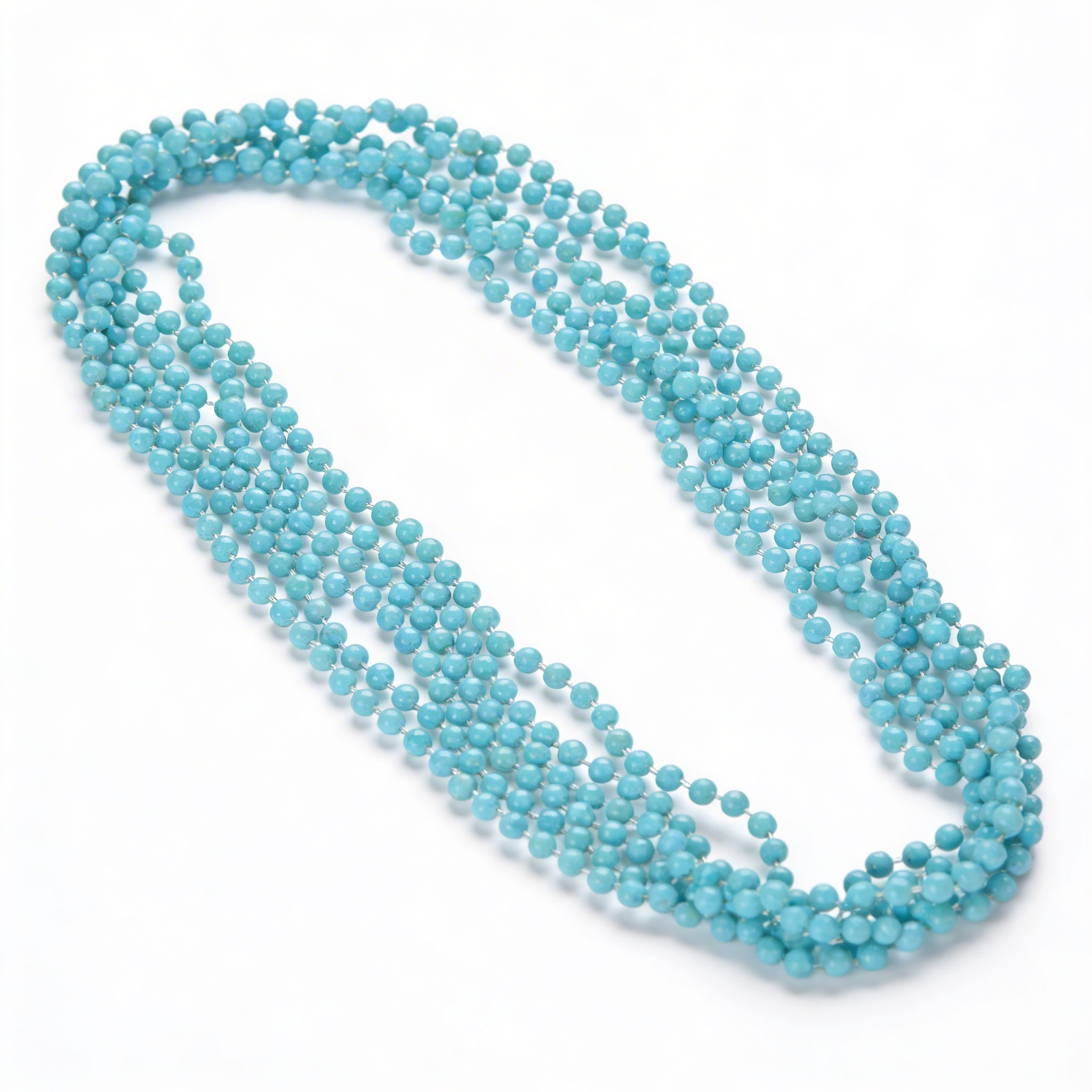 Beistle 50569-LB 6-Pack Light Blue Baby Shower Beads, 33-Inch