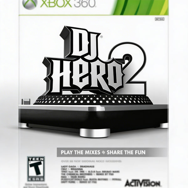 Activision X-Box 360 DJ Hero 2