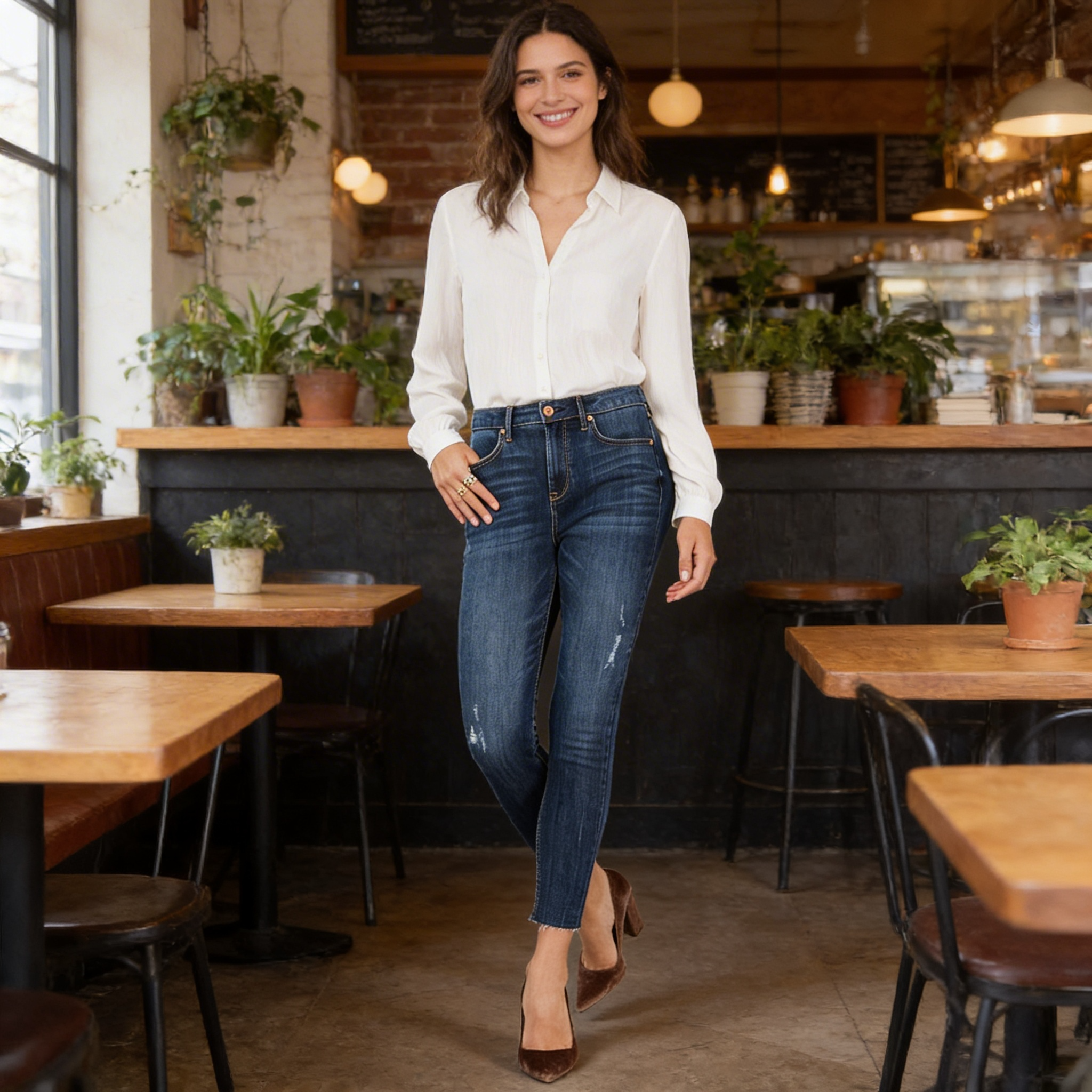 American Rag Juniors Ripped High-Rise Jeggings, Size 5