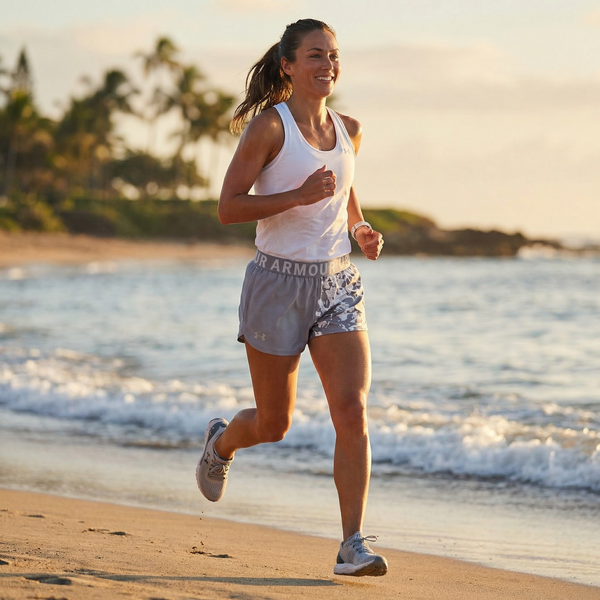 Under Armour Big Girls Play up Printed Shorts, Size XS