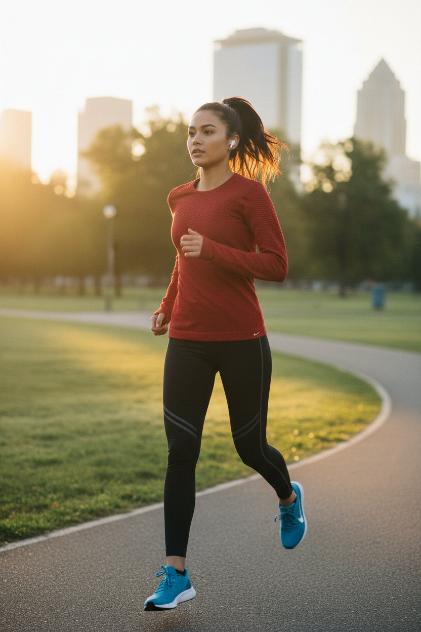 NIKE Sphere womens Seamless Sans Couture Compression Top Sz L/XL