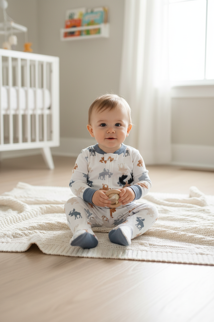 Koala Baby Boys 1 Piece Sleep and Play Coverall, Size Nb