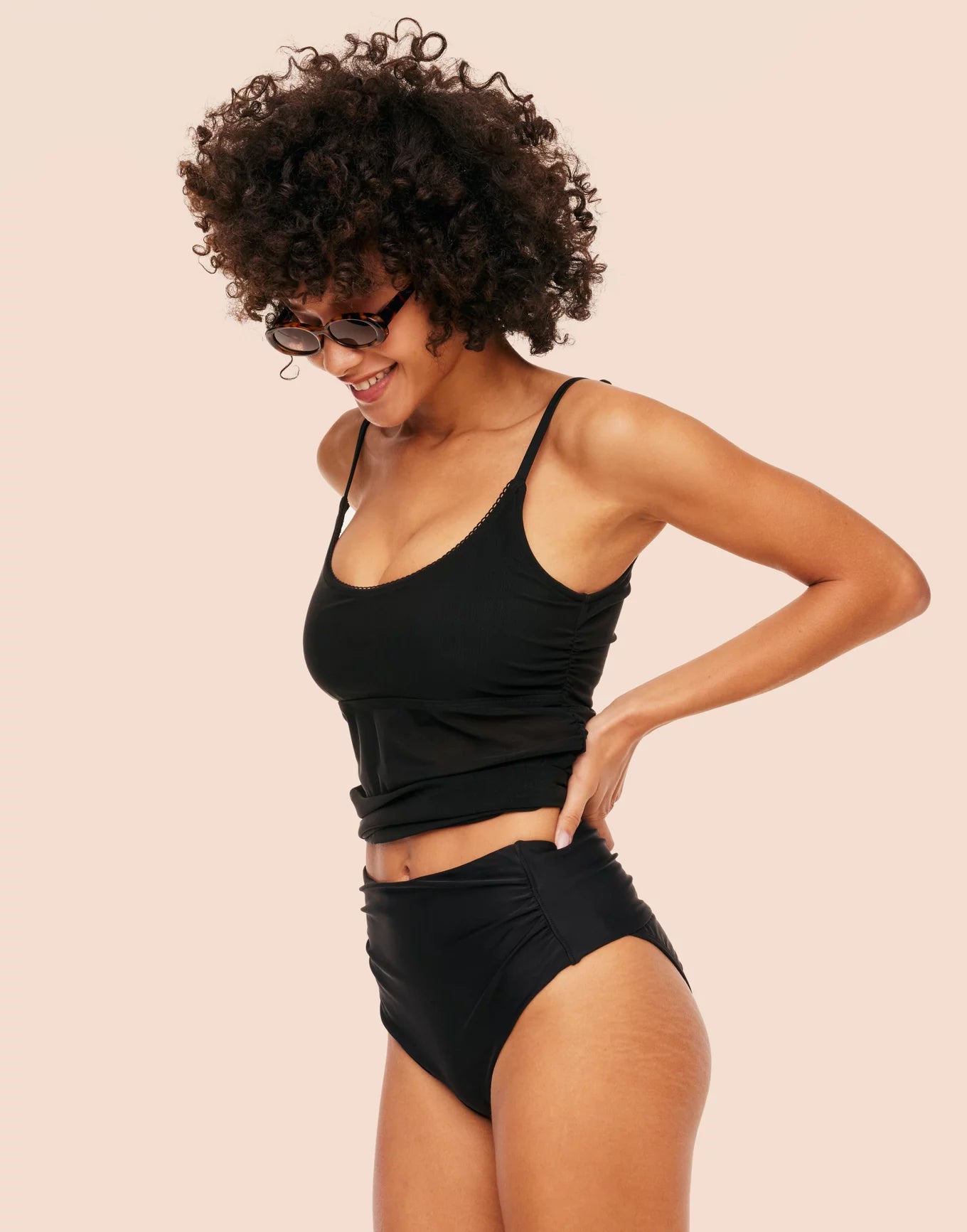 Adore Me Marseille Womens Swimwear Tankini Top, XL