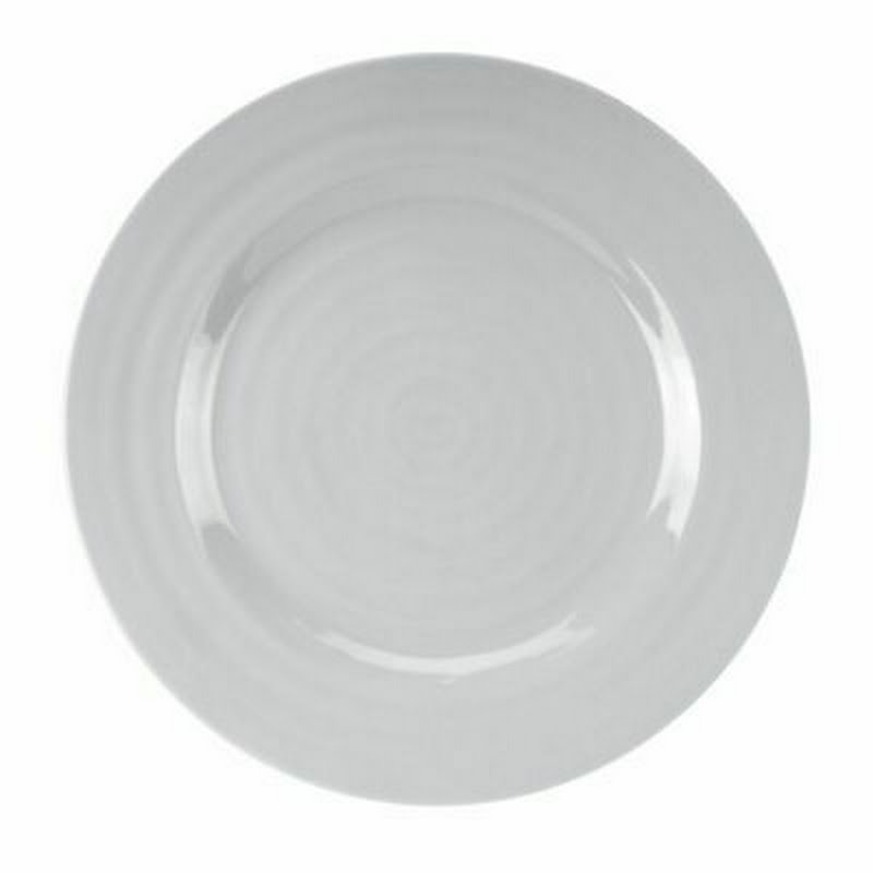 Sophie Conran for Portmeirion: 11 Dinner Plate Grey 592438, Set Of 4