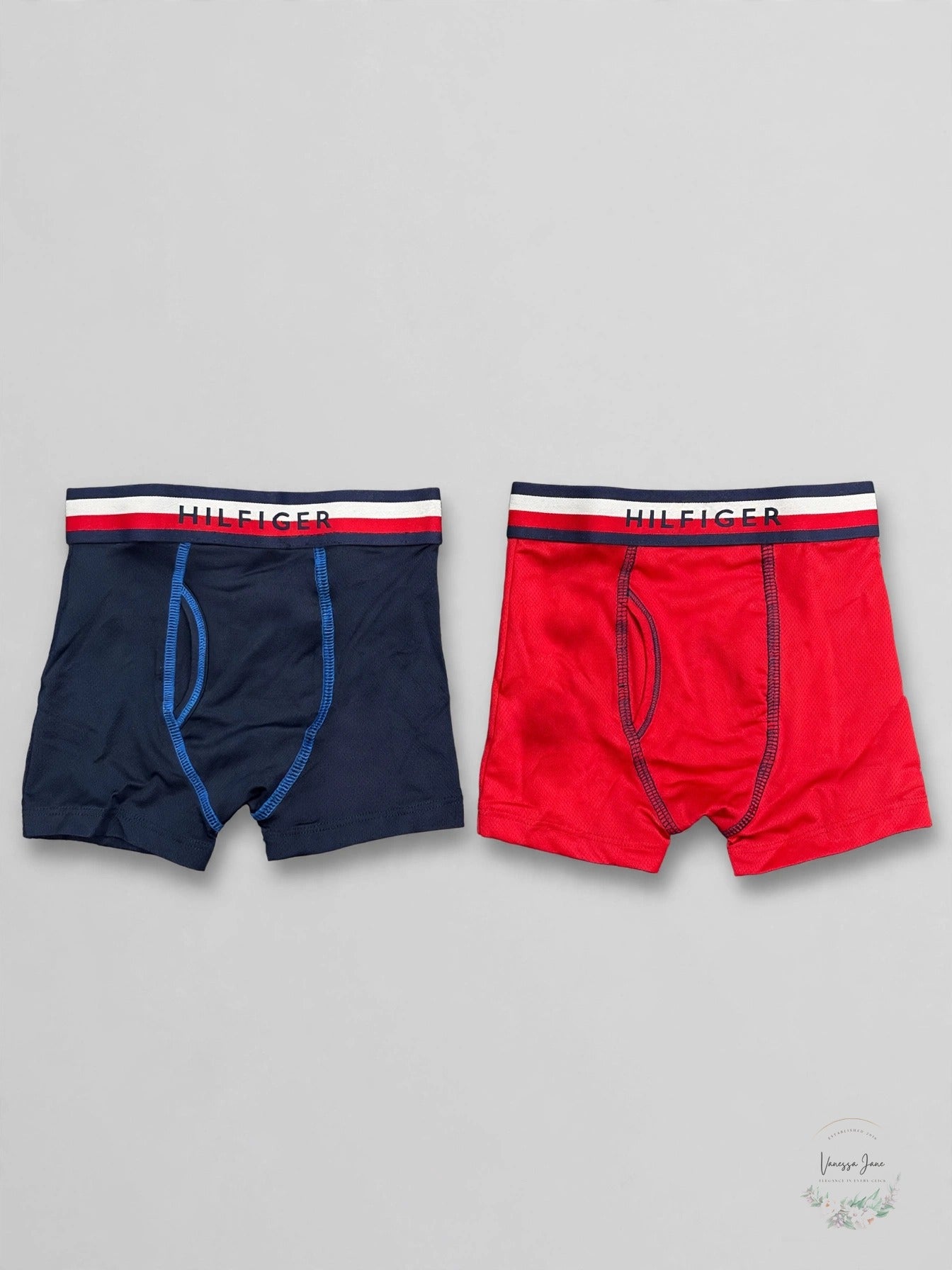 Tommy Hilfiger Boys Boxer Brief Performance Pack of 2 - stock photo