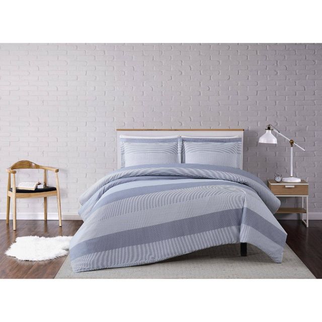 Truly Soft Multi Horizontal Stripe 3-PC. Comforter Set – King / Cal King