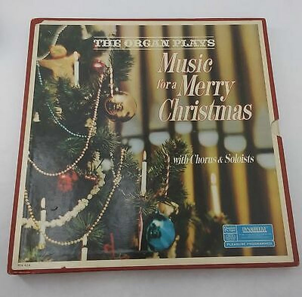 Organ Plays Music For A Merry Christmas 4xLP Box Set Readers Digest