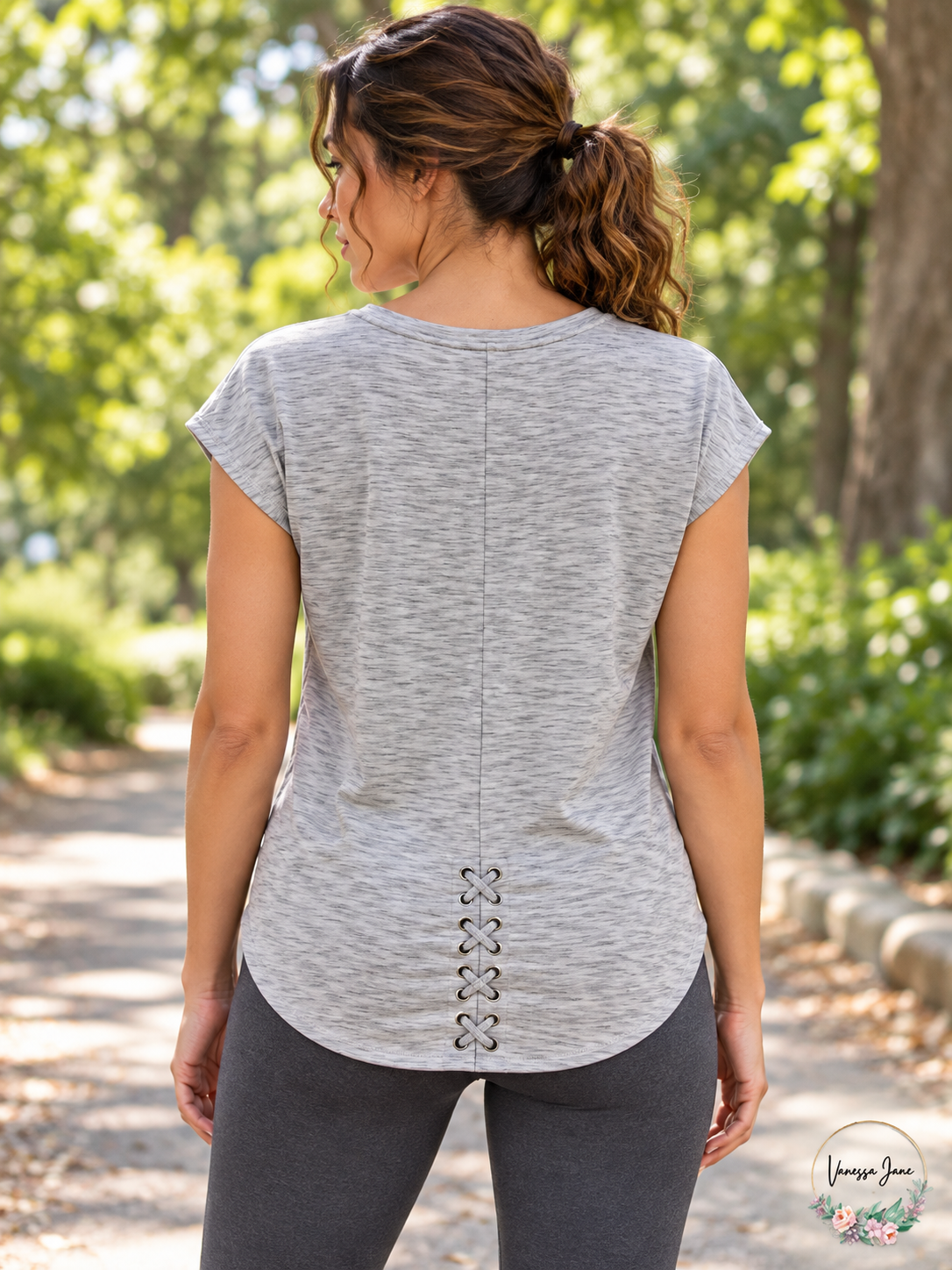 Ideology Gray XXL lifestyle back view
