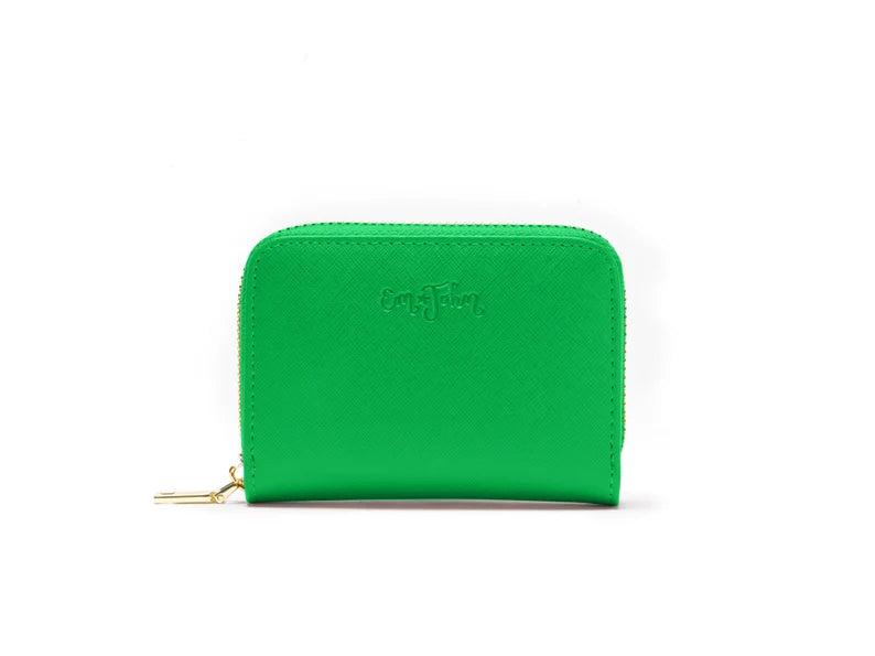 Em John Mini Leather Zip-Around Card Wallet