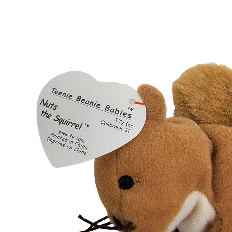 Beanie baby nuts the shops squirrel