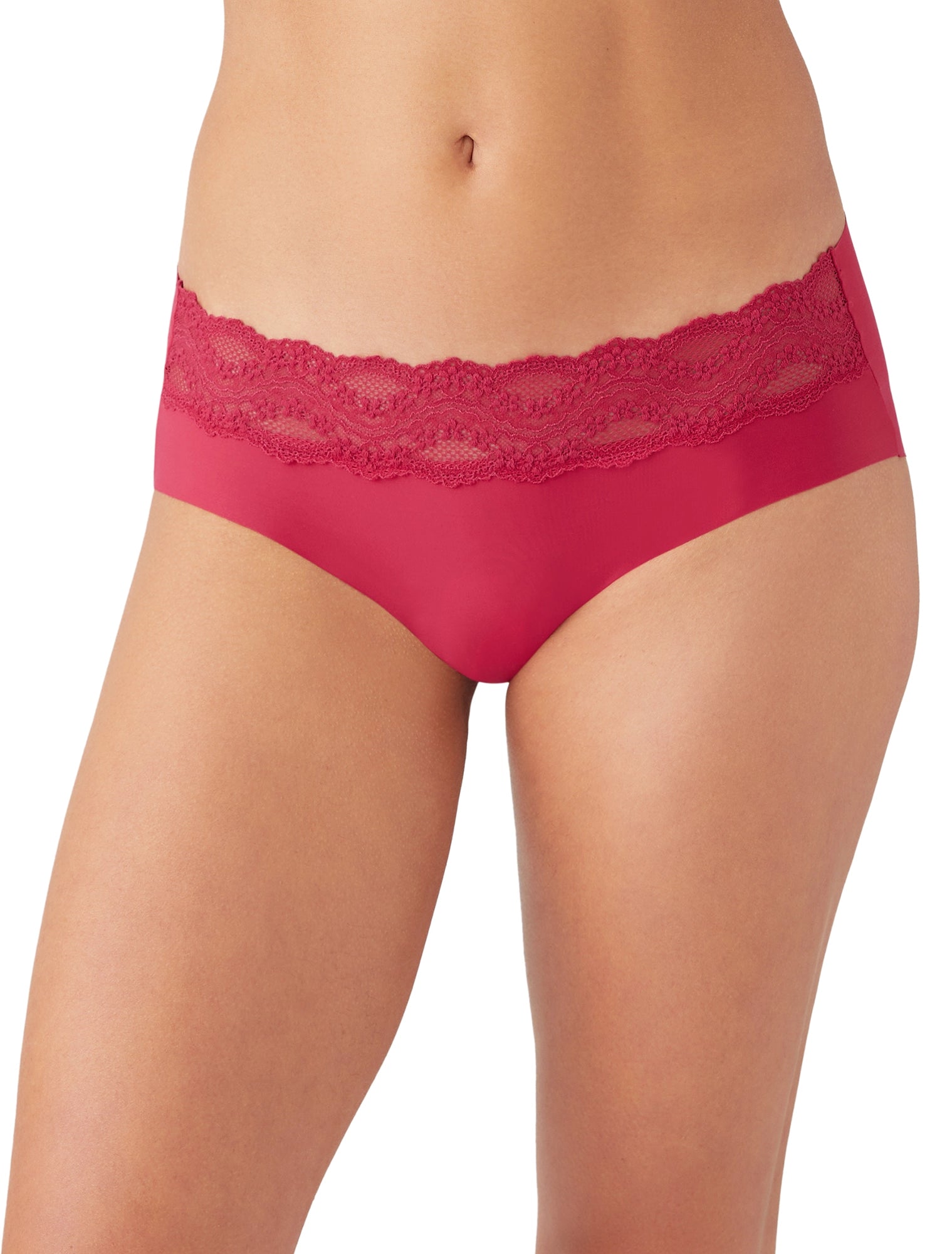 B.temptd by Wacoal B. Bare Hipster Underwear 978267 - Persian Red, Large