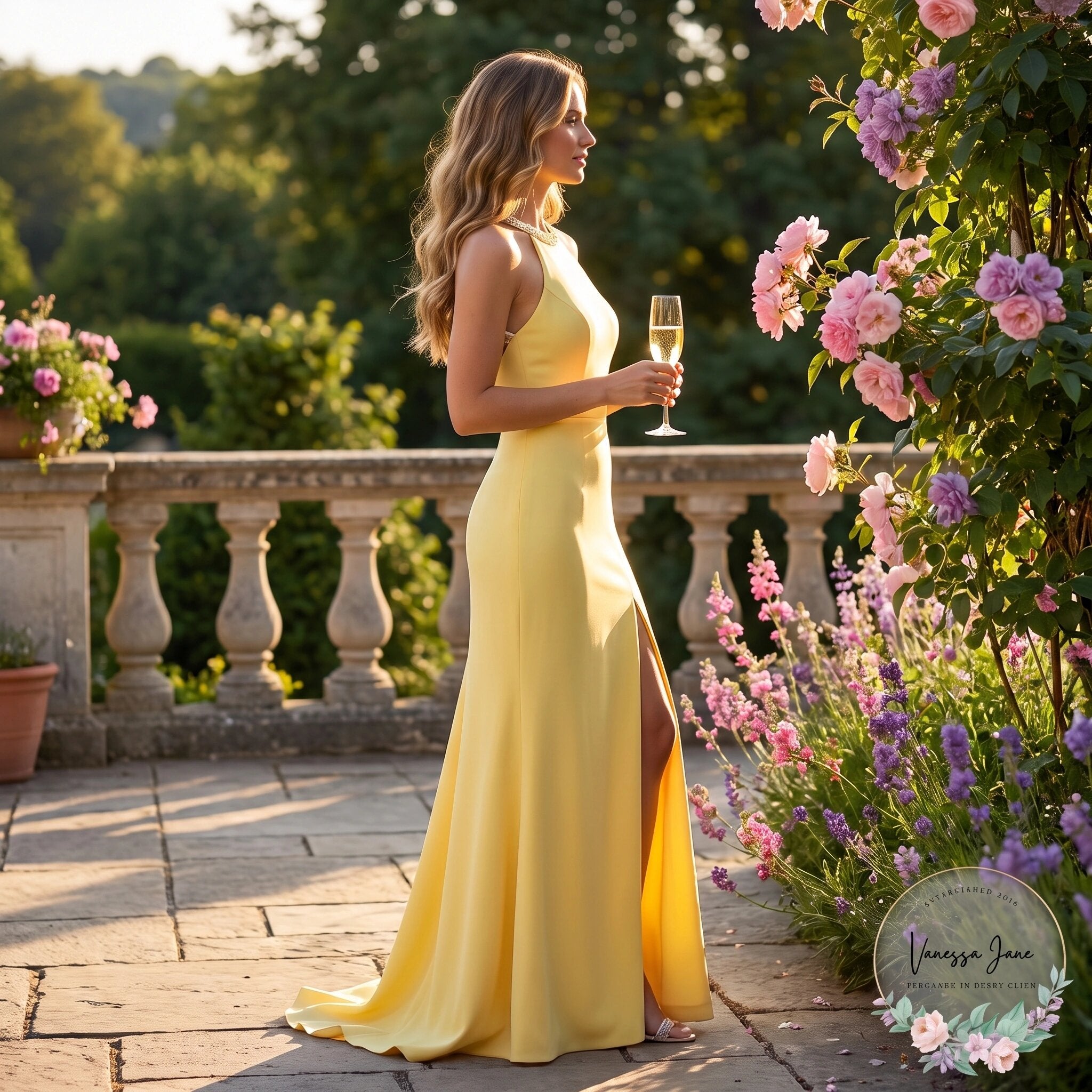 Speechless Juniors Beaded Strappy-Back Halter Gown