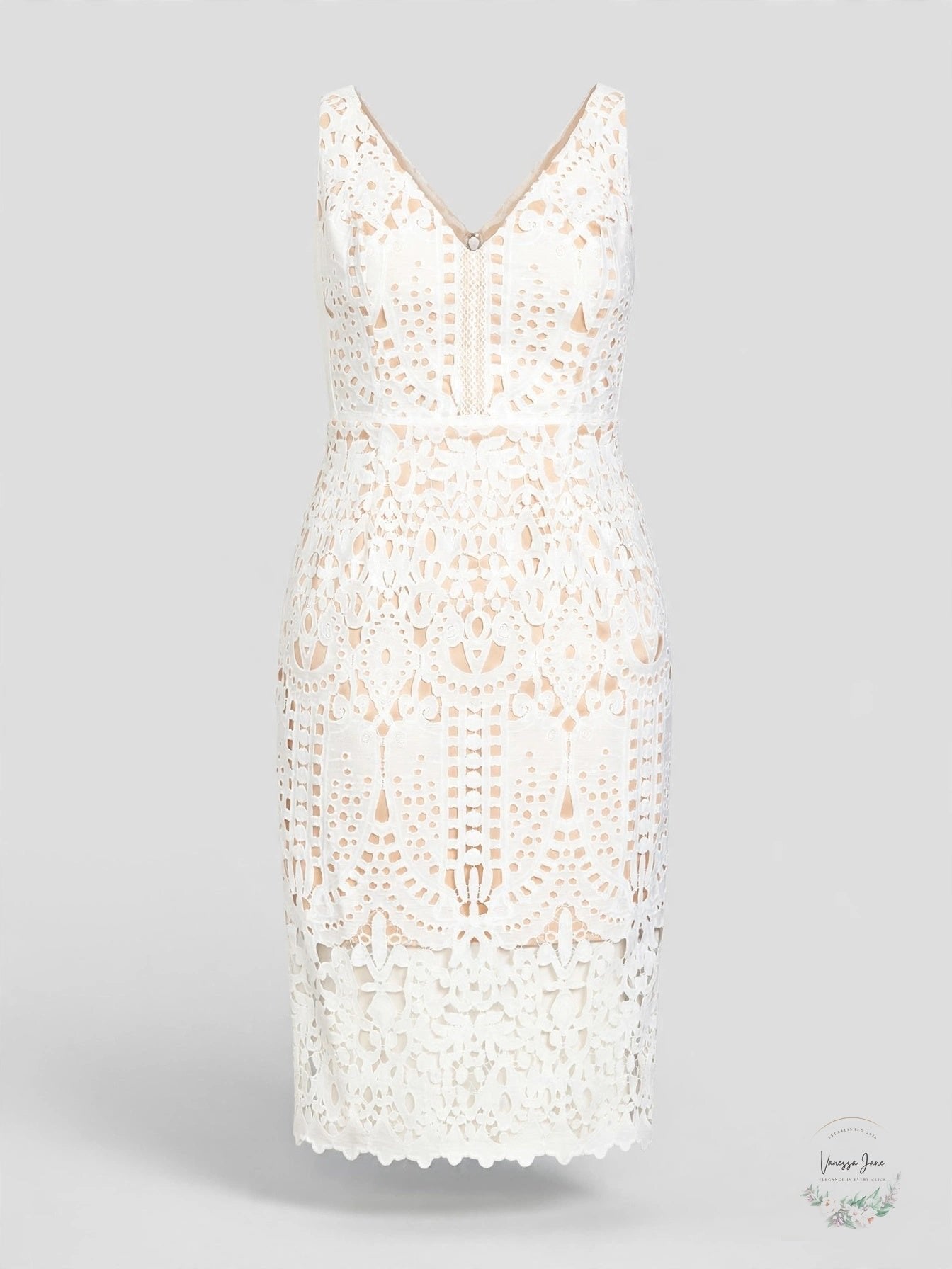 City Chic All Class Lace Overlay Sheath Dress, Size 24
