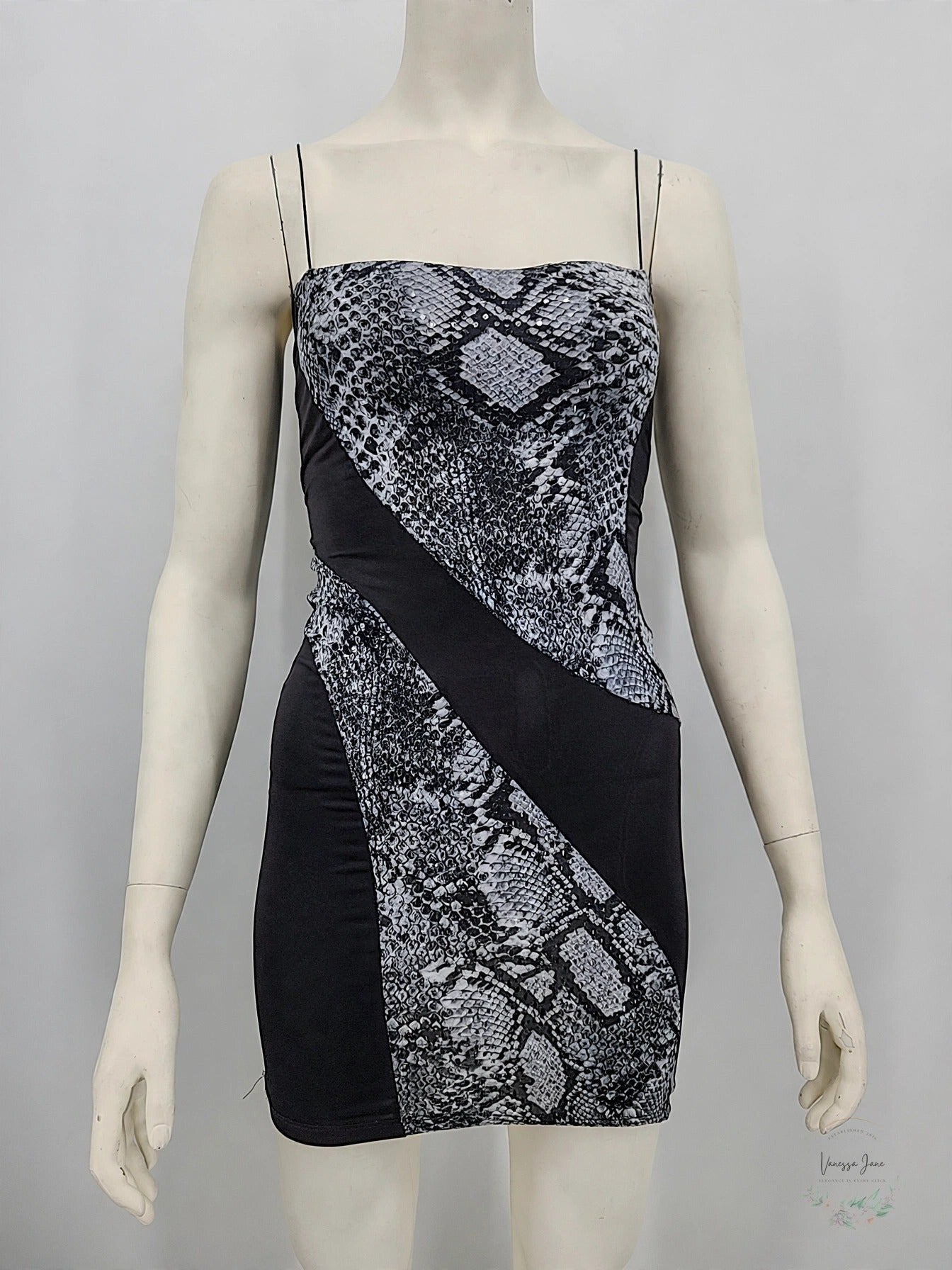 Flamingo Women's Sequin Dress, Size XXS